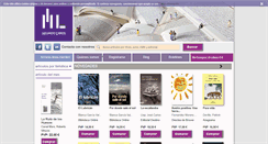 Desktop Screenshot of hilandolibros.com